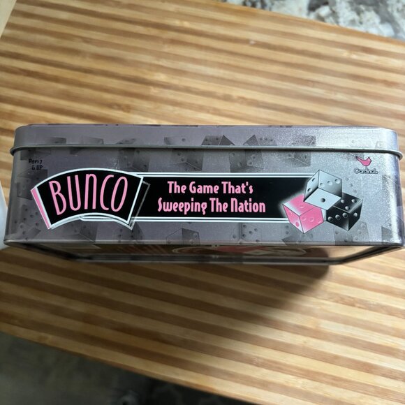 CARDINAL GAMES BUNCO GAME IN PINK COLLECTORS TIN - Picture 4 of 4